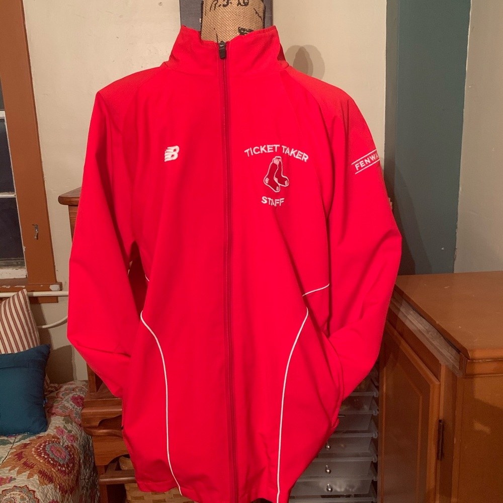 New balance Red Sox ticket taker jacket.